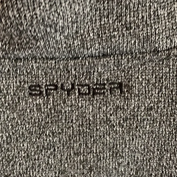 Spyder Fleece 1/4 Zip Front Sweater - Picture 5 of 6